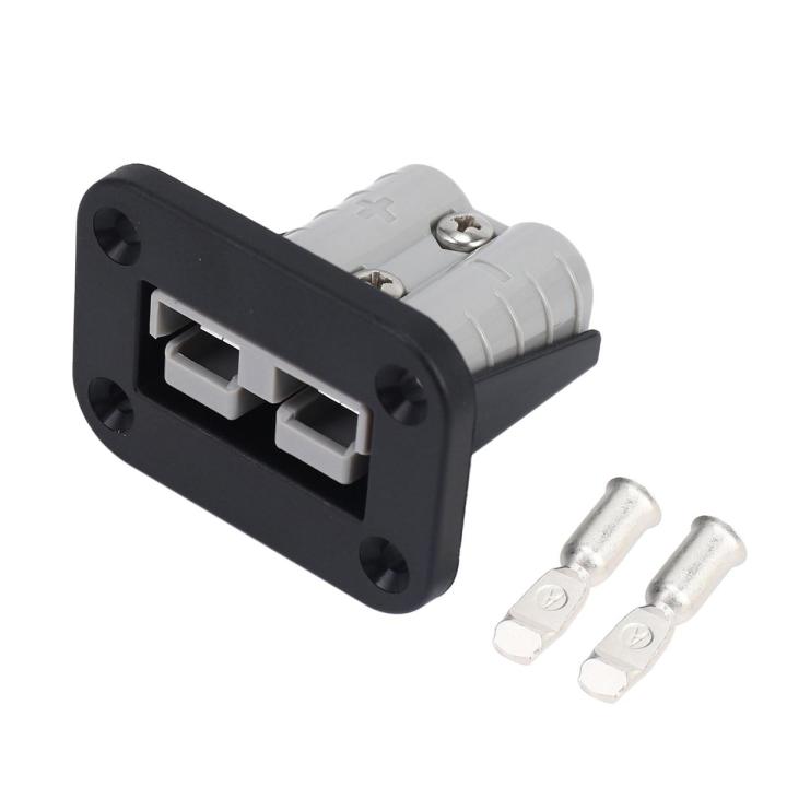 Flush Mount 50 Amp Anderson Plug-5 x Car Anderson socket Panel-Black ...