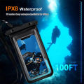 【Youyi】Dooshot waterproof phone case proof bag 7.2 mobile phone pouch PVC waterproof mobile phone bag underwater swimming phone bag diving protective case bag touch screen. 