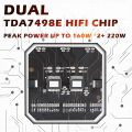 ZK-HT21 2.1 Channel Power Amplifier Board 160W*2 + 220W Bluetooth Power Amp. 
