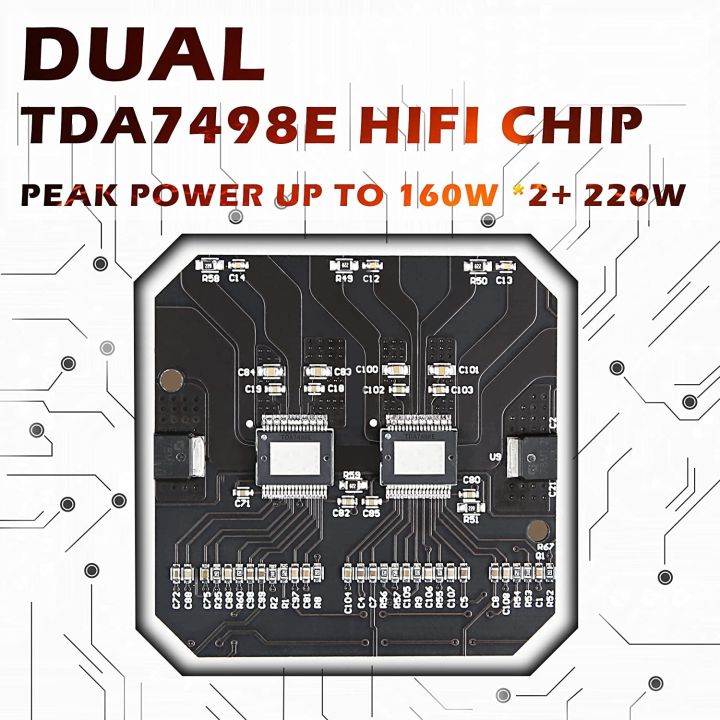 ZK-HT21%202.1%20Channel%20Power%20Amplifier%20Board%20160W*2%20+%20220W%20Bluetooth%20Power%20Amp%20-%20Image%204