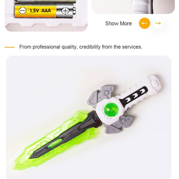 Kids Play Space Sword Toy with Sound and Light Flashing Space Toy Laser Sword