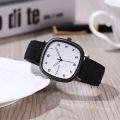 Vintage Square Dial Leather Belt Wristwatch Brand Quartz Watch Youth Student Watch Casual Fashion Men Women Gift Clock Wholesale.