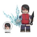 WM6152 NARUTO -ナルト- Building Blocks Hot Anime Uzumaki Naruto Uchiha Sasuke Action Figure Christmas Gift Toys For Children. 