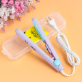 Mini Hair Straightener Multicolor Flat Iron Curler Ceramic Tourmaline Plate Easy Use And Carry Pocket Curling Styling Tool. 