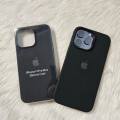 For IPhone 13 / IPhone 13 Pro / IPhone 13 Pro Max Luxury Silicone Protect Back Cover Soft Case[Black Colour]. 