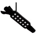 Acoustic Guitar Pickup Electric Transducer / Amplifier Black.