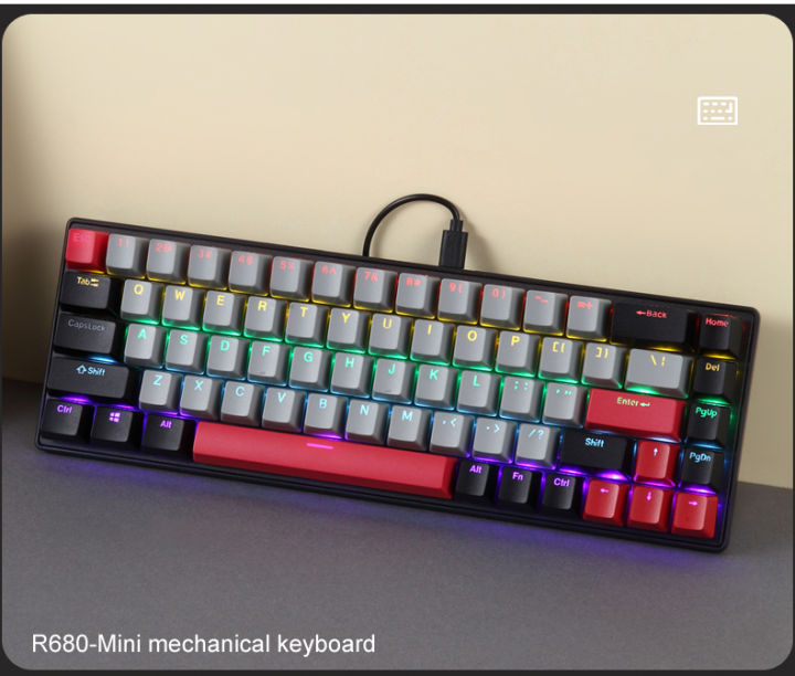 R680%20Mechanical%20Keyboard%20Gaming%20Wired,APAYADO%2068-Key%20Layout%20Mini%20Mechanical%20Keyboard,Full-key%20Punchless,11%20RGB%20Light%20Effects%20-%20Image%206