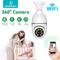 PTZ Bulb System 360 ° WiFi Panorama IP Camera. 