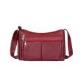 Many Pockets Shoulder Crossbody Bags for Women 2023 Brand Leather Ladies Designer Handbags Winter Style Messenger Bags Sac.