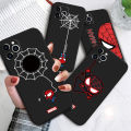 AMORVOR for OPPO F1S Back Cover Cartoon Cute Spiderman Side design Soft Case Liquid Silicone Phone Cases.