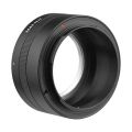 Manual lens to Nikon Z camera adapter ring - black. 