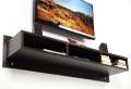 Floating TV Stand Wall Mounted Media Space Saving Entertainment Storage Shelf Set Top Box Stand Wi-Fi Router Storage Large. 