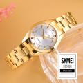 SKMEI 1620 Luxury Quartz Watches Women Simple Quartz Women's Watch Steel Strip Thin Lady Hour Ladies Clock reloj mujer 1400.