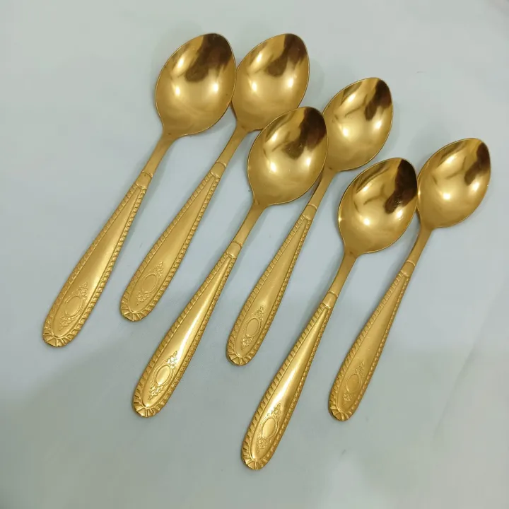 6%20pcs%20stainless%20steel%20golden%20color%20tea%20spoon%20-%20Image%202
