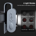 Outtobe Headlamp Multifunctional Headlight Mini Night Running Lights Sports Chest Lamp Outdoor Waterproof Headlamps Emergency Light with Magnetic Clip for Jogging Fishing Hiking.