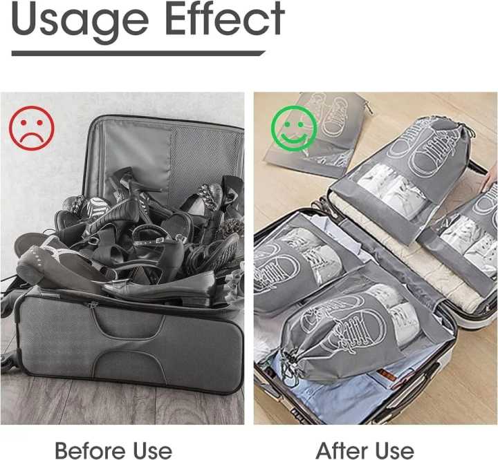 10/5/3pcs%20Shoes%20Storage%20Bags%20Closet%20Organizer%20Non-woven%20Travel%20Portable%20Bag%20Waterproof%20Pocket%20Clothing%20Classified%20Hanging%20Bag%20-%20Image%206