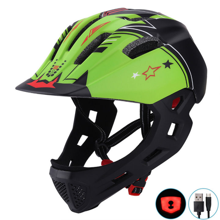 Yfashion%20EPS%20%20Full%20%20Face%20%20Helmet%20For%20Bike%20Scooter%20Bike%20Riding%20Helmet%20With%20Usb%20Charging%20Light%20-%20Image%206