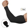 1 Pair Hand Sleeve Women Men Cooling Arm Sleeves For Running Cycling Basketball Sun Protection Nylon Outdoor Sports Arm Cover. 