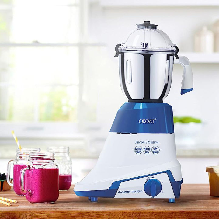 Orpat%20Kitchen%20Platinum%201200%20Watts%20Mixer%20Grinder%20and%20Blender%20with%20Stainless%20Steel%20Blending%20&%20Liquidizer%20Jar%20-%20Image%204