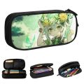 Nahida Anime Pencil Cases Genshin Impact Pencilcases Pen Box for Girl Boy Large Storage Bag Students School Gift Stationery. 