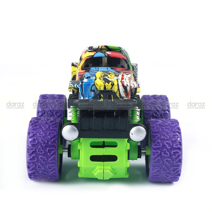 4%20Wheel%20drive%20(4WD)%20Friction%20Monster%20Truck%20Car%20Zip%20Car%20for%20baby%20-%20Car%20Toy%20-%20Image%202