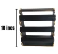 Wooden bracelet holder Bangle Organizer for Women 3 step bangle Bracelet Display Stand Holder with golden border. চুড়ির আলনা.