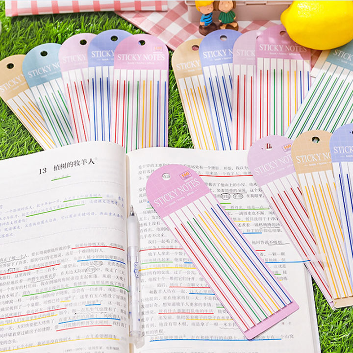 160 Sheets Transparent Sticky Notes Pads Clear Notepad Waterproof Memo ...