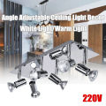 6 Way GU10 Ceiling Light Fitting Adjustable Pendant Lamp Home Room Fixture. 