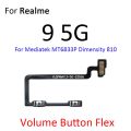 Power ON OFF Mute Switch Control Key Volume Button Flex Cable Parts For OPPO Realme 9 9i 10s 10 Pro Plus 4G 5G. 