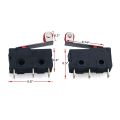 3pcs 5amp Micro Roller Lever Arm Normally Open Close Limit Switch. 