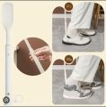 Shoe Horn, Shoe Helper Stick, Adjustable Plastic Shoe Helper, Portable Foldable Helper with Long Handle for Boots.