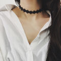 Women Necklaces Hollow Out Bow-knot Choker Necklaces. 