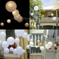 Light up life 3pcs 16'' White Round Paper Lantern lanterns Party Wedding Banquet Event Decora. 