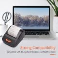 Portable Thermal Receipt Printer - 58mm POS Printer (2-inch) with USB and Bluetooth Support | Compatible with ESC/POS print commands | works seamlessly with Android, iOS, and Windows | Ideal for shops, small businesses, and restaurants | PT230. 