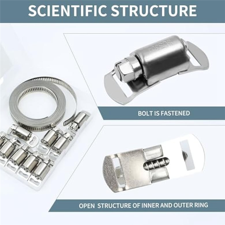 Worm%20Gear%20Hose%20Clamps%20for%20DIY,%20Cut-To-Fit%2019.5%20FT%20Strap+15%20Fasteners%20Kit%20Adjustable%20Worm%20Gear%20Band%20Clamps%20Duct%20-%20Image%205