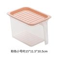 Transparent Food Storage Box Kitchen Refrigerator Storage Boxes with Lid Handle Grains Beans Storage Organizer Food Containers. 