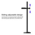 VC-1 GPU Vertical Mount Aluminum-Magnesium Alloy GPU Stand Single Pole Accessories 195MM Adjustable Graphics Card Brackets Holder.