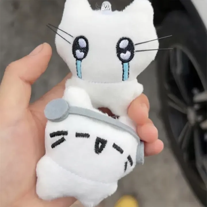 Kawaii%20Plush%20Cat%20Keychains%20Creative%20Embroidered%20Pendant%20School%20bag%20Keyrings%20Backpacks%20Decoration%20Gift%20For%20Friends%20-%20Image%205