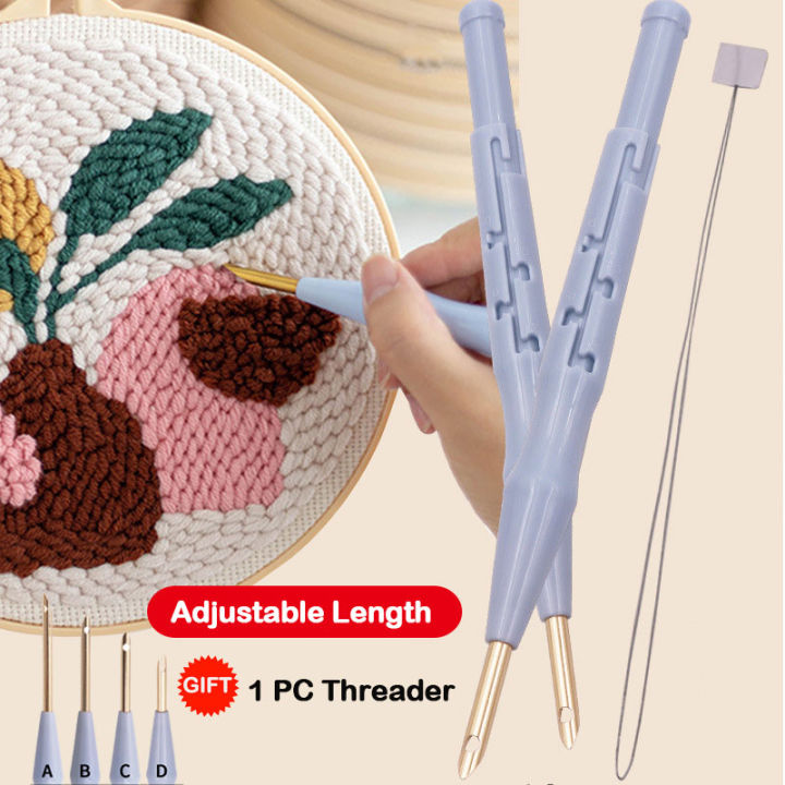 Scenery%20Moon%20Punch%20Needle%20Embroidery%20Starter%20Kits%20DIY%20Craft%20Set%20Rug%20Hooking%20Punch%20Needle%20Tool%20With%20Threader%20Fabric%20Wool%20Yarn%20Vnce%20Lncei%20-%20Image%205