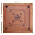 24 inches Carrom board - {With coins and Boric Powder}. 