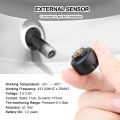 Tyre Pressure Monitoring System Universal Solar TPMS Car Accessories Digital LCD Display with 4 External Sensors. 