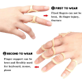 5 PCS Trigger Finger Splint, Support and Protection for Arthritis, Finger Straightening, Mallet Finger Brace. 