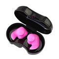 Soft And Comfortable Ear Plugs for Sleeping Silicone Noise Reduction Blue Earplug (1 pair). 