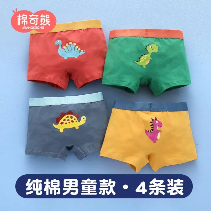 Children's%20Underwear%20Cotton%20Boxer%20Boy%20Older%20Boy%20No%20Clip%20Baby%20Toddler%20Cartoon%20Car%20Boxer%20Shorts%20-%20Image%203