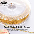 Neckle Chain Kit Plating Unfading Copper DIY Jump Rings for Jewelry Making. 