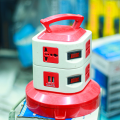 Tower Multi Plug 2 Stage 8 Way with 2 USB Slots. 