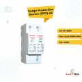 AC SPD 2P 20KA AC 275v 385V OEM House Lightning Surge Protector Protection Protective Low-voltage Arrester Device.