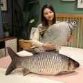 30-100cm Simulation Funny Fish Plush Toys Stuffed Soft Animal Carp Plush Pillow Creative Sleep Cushion for Kids Girls Xmas Gift. 