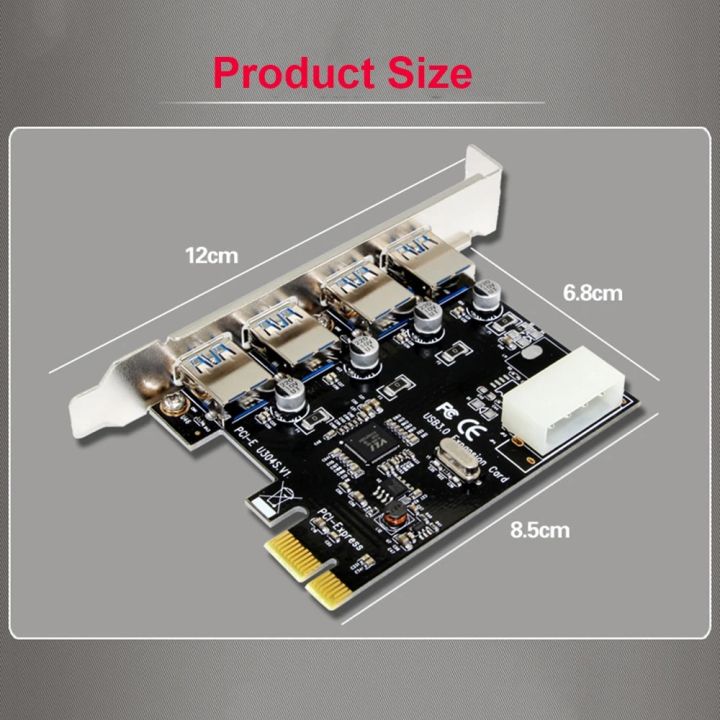 PCI-e%20to%20USB%20Expansion%20Card%204%20Port%20USB%203.0%20PCI%20Express%20Card%20USB%20PCI-E%20PCIE%20Adapter%20Converter%20for%20win%2010%20-%20Image%202