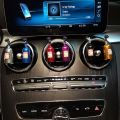 NO S Car Air Freshener Blue Billet Aluminium Scent Car Air Vent Perfume Fragrance Refill Freshener Car Accessories Decorate.